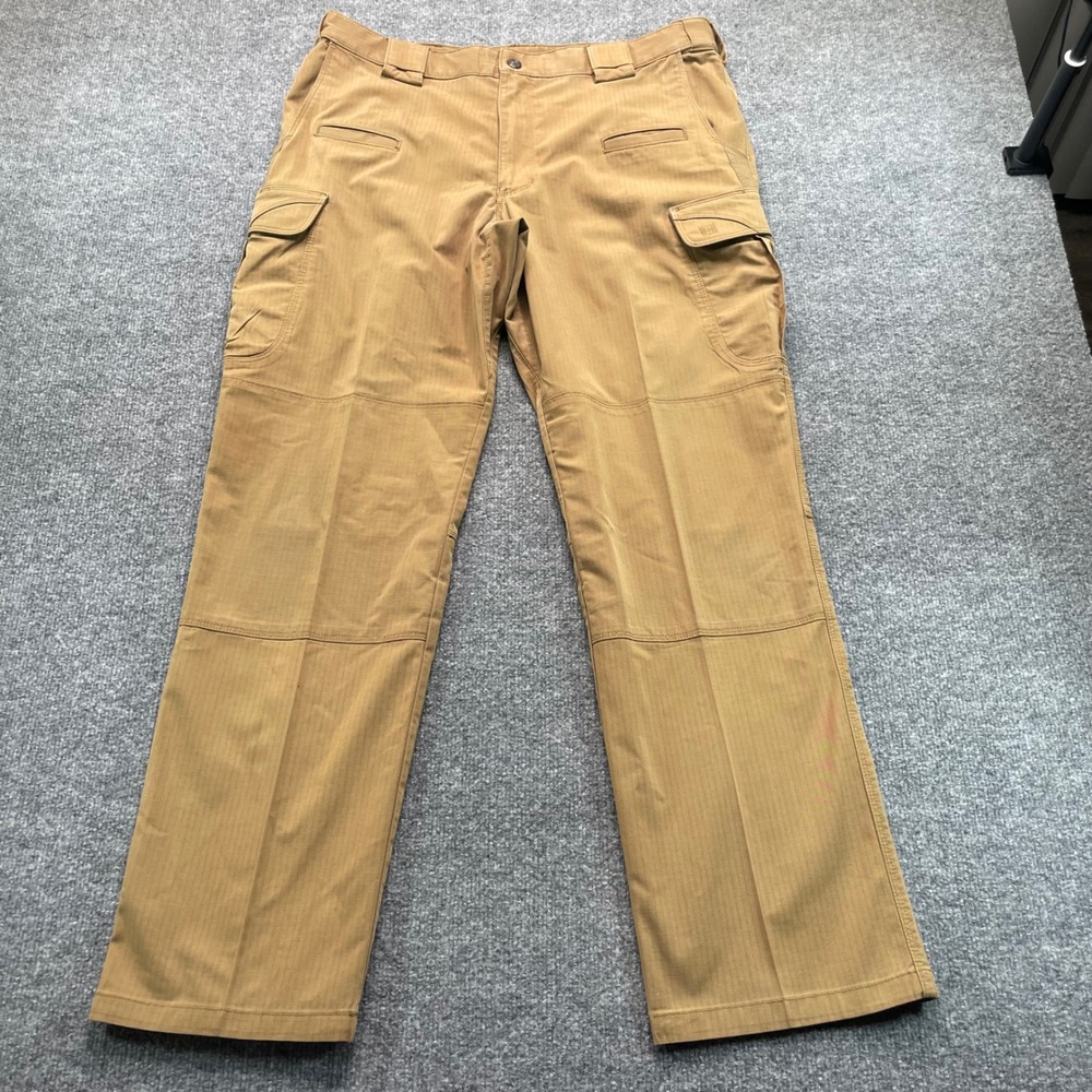 5.11 Tactical Cargo Pants Men's 36x32 Tan Stryke Ripstop